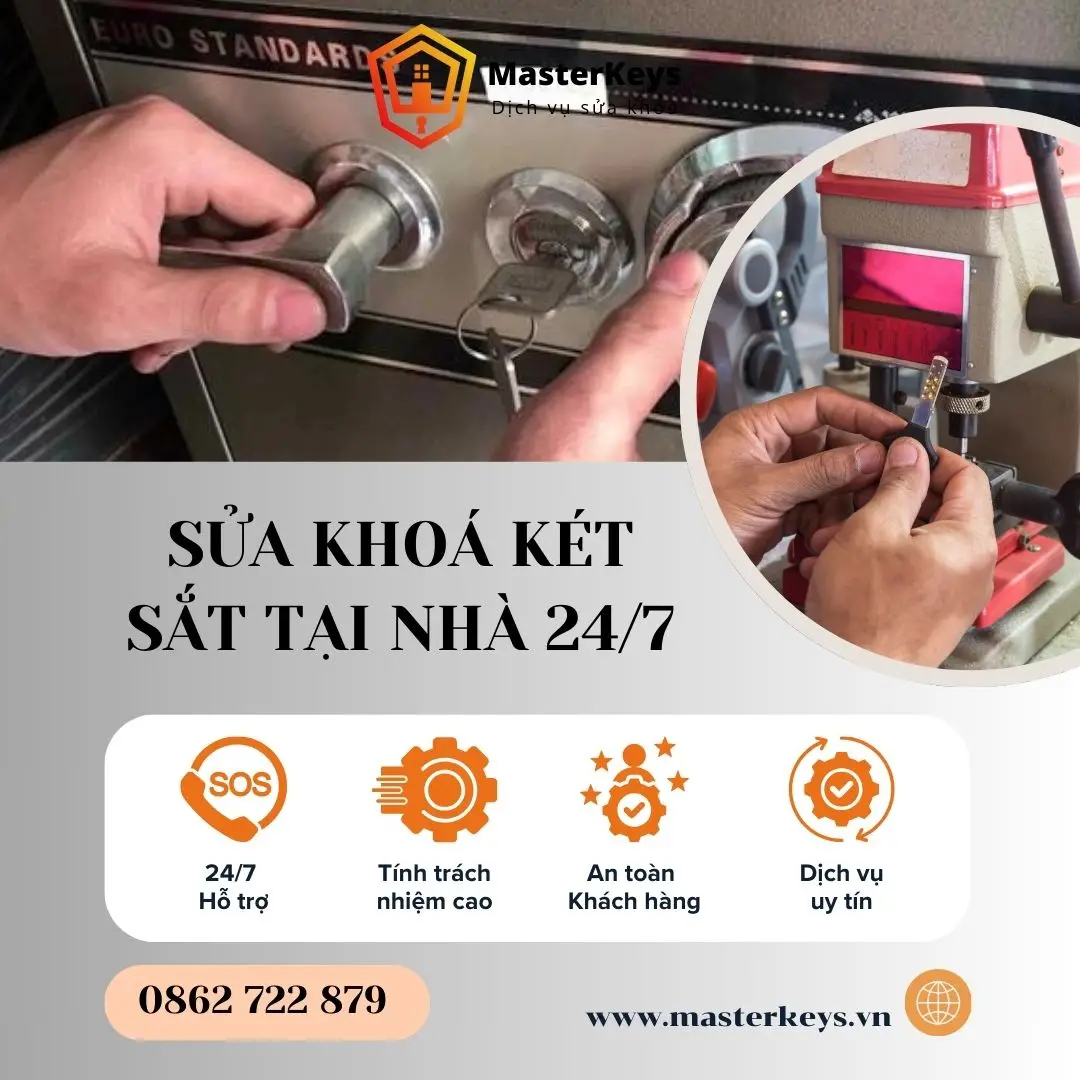 Thợ sửa khoá quận 3 | Cứu hộ 24/7 | Giá Cạnh Tranh | MasterKeys