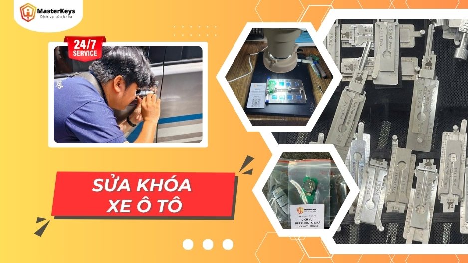 Sửa Khóa Xe Ô Tô Tận Nơi – Dịch Vụ Siêu Tốc, Uy Tín Số 1