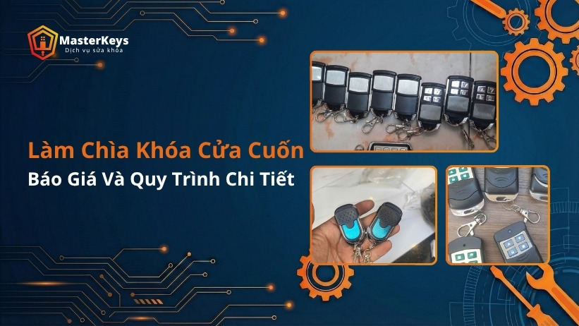 thợ đánh chìa khóa cửa cuốn tại tphcm