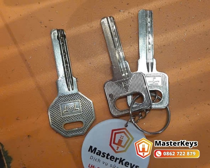 Làm chìa Master Key hệ thống cho chủ nhà trọ khu cụm ĐH Công Thương Tân Phú