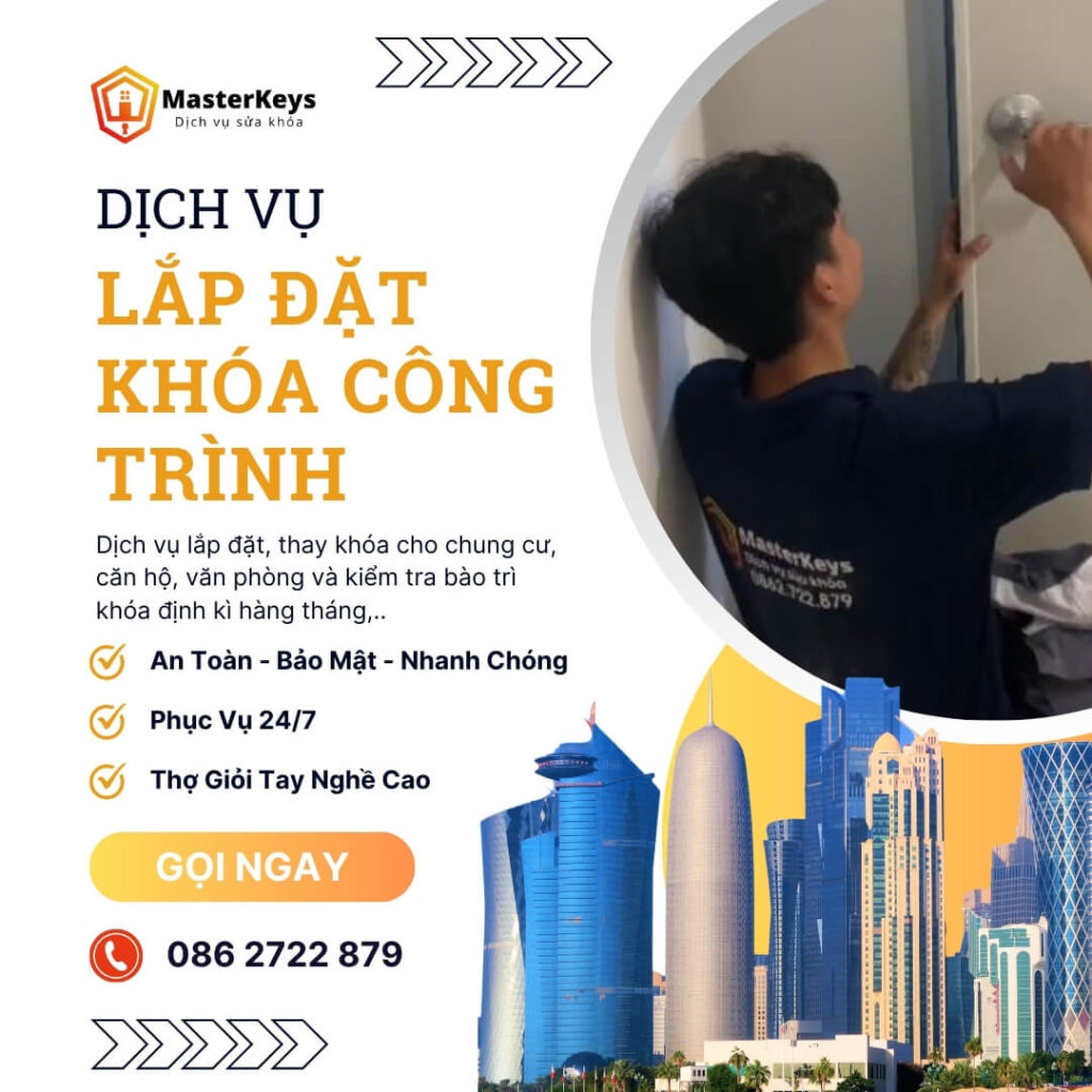 Dịch vụ Sửa khóa Long An | Thợ Giỏi Được Đào Tạo Tại Sài Gòn