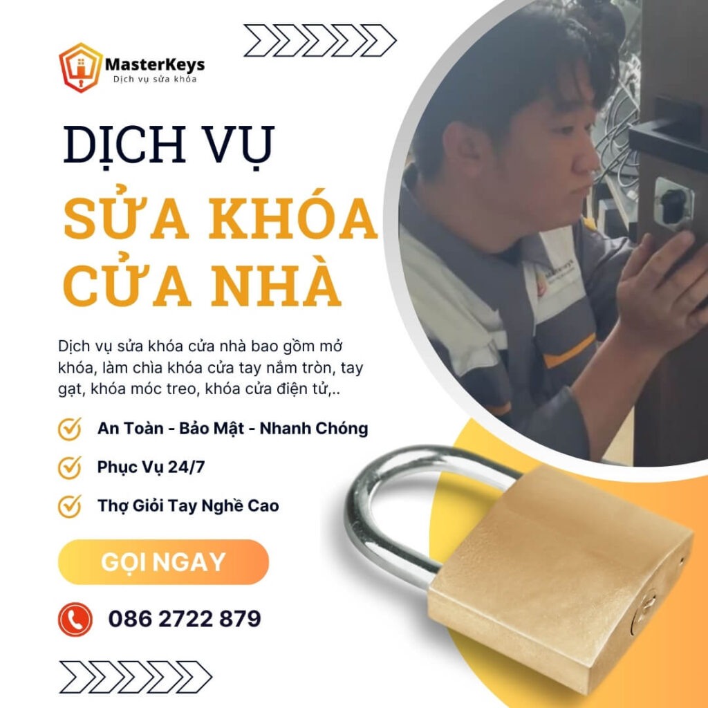 Dịch vụ Sửa khóa Bình Định - Quy Nhơn nhanh chóng | Hỗ trợ 24/7