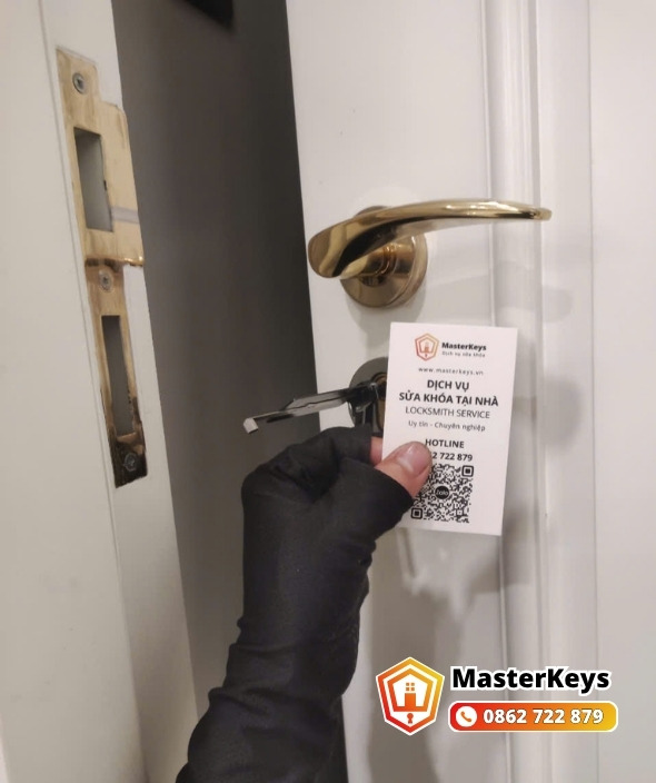 Thay cylinder khóa nhà trọ khu Nhật Tảo Quận 11 khi đổi người thuê phòng mới