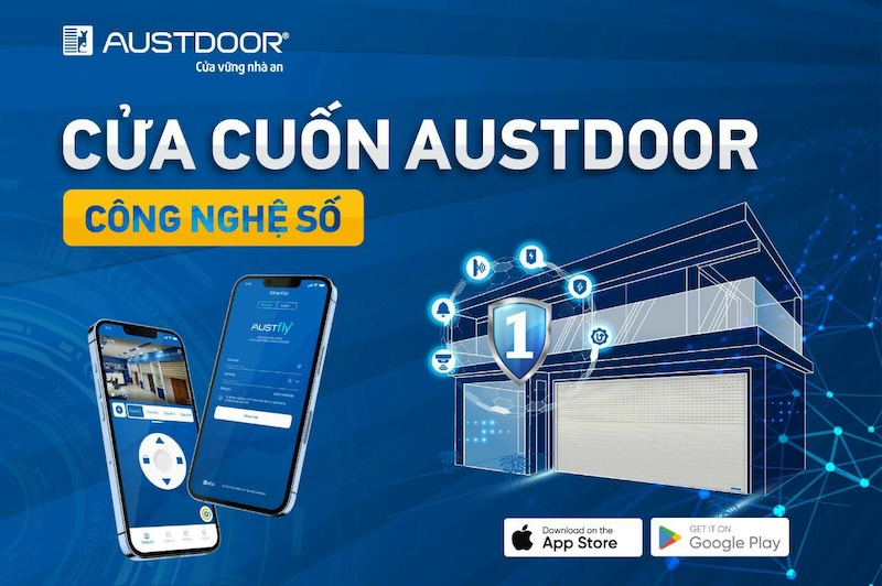 Điều Khiển Cửa Cuốn Austdoor Bằng Điện Thoại: Hướng Dẫn Austfly Từng Bước 