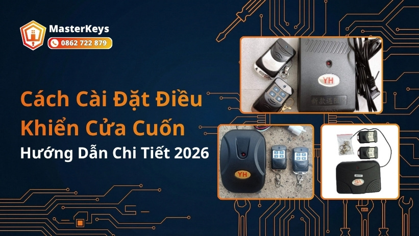 Cách Đổi Mã Điều Khiển Cửa Cuốn | Mã Gạt Và Mã Nhảy
