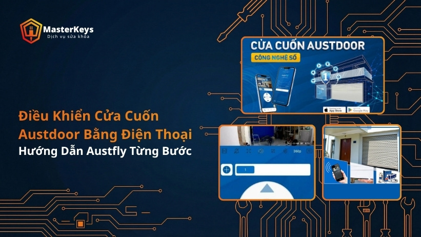 Điều Khiển Cửa Cuốn Austdoor Bằng Điện Thoại: Hướng Dẫn Austfly Từng Bước