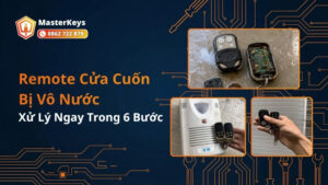 Remote Cửa Cuốn Bị Vô Nước | Xử Lý Ngay Trong 6 Bước