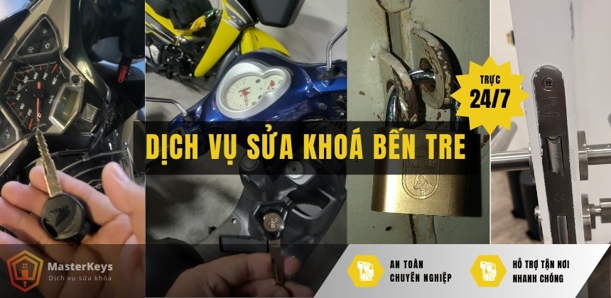 Dịch vụ Sửa khóa Bến Tre | Nhanh chóng, tiện lợi | 24/7