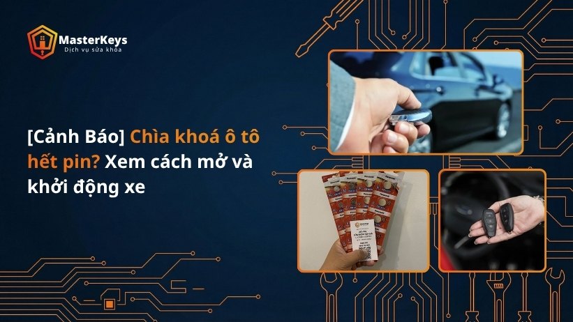 Chìa Khóa Ô Tô Hết Pin: Cách Nhận Biết và Xử Lý Nhanh