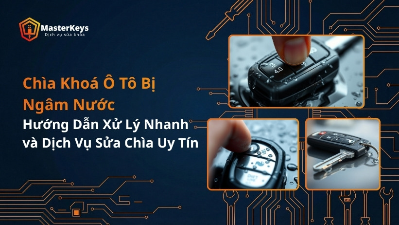 Chìa Khoá Ô Tô Bị Ngâm Nước | Hướng Dẫn Xử Lý Nhanh và Dịch Vụ Sửa Chìa Uy Tín
