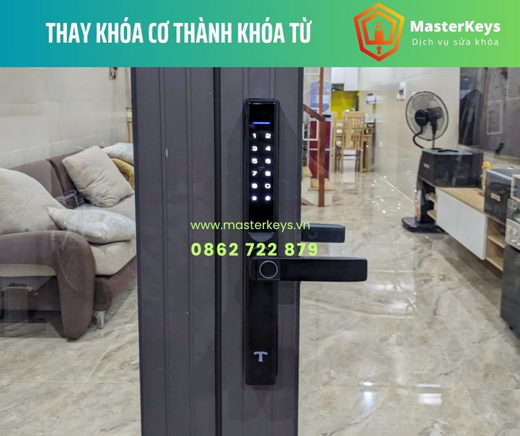 Sửa khóa vân tay điện tử