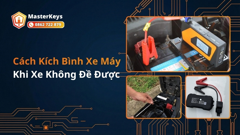 [#1 Hướng Dẫn] Cách Kích Bình Xe Máy Khi Xe Không Đề Được