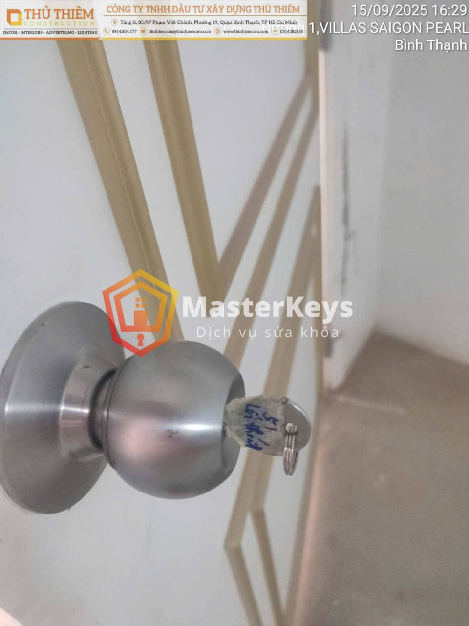 Thi công Sửa khóa Biệt thự Villa Saigon Pearl