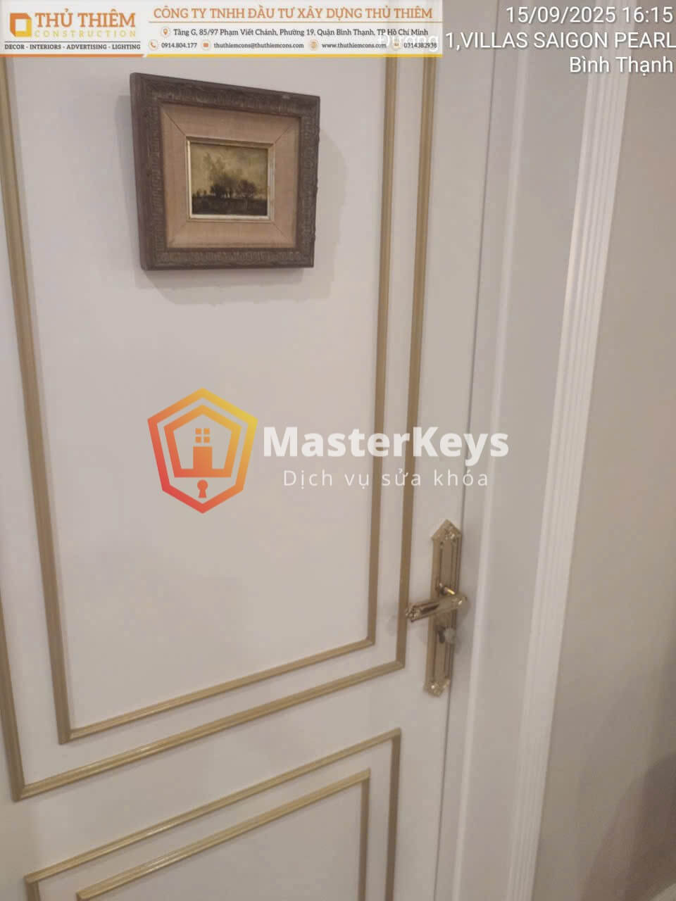 Thi công Sửa khóa Biệt thự Villa Saigon Pearl