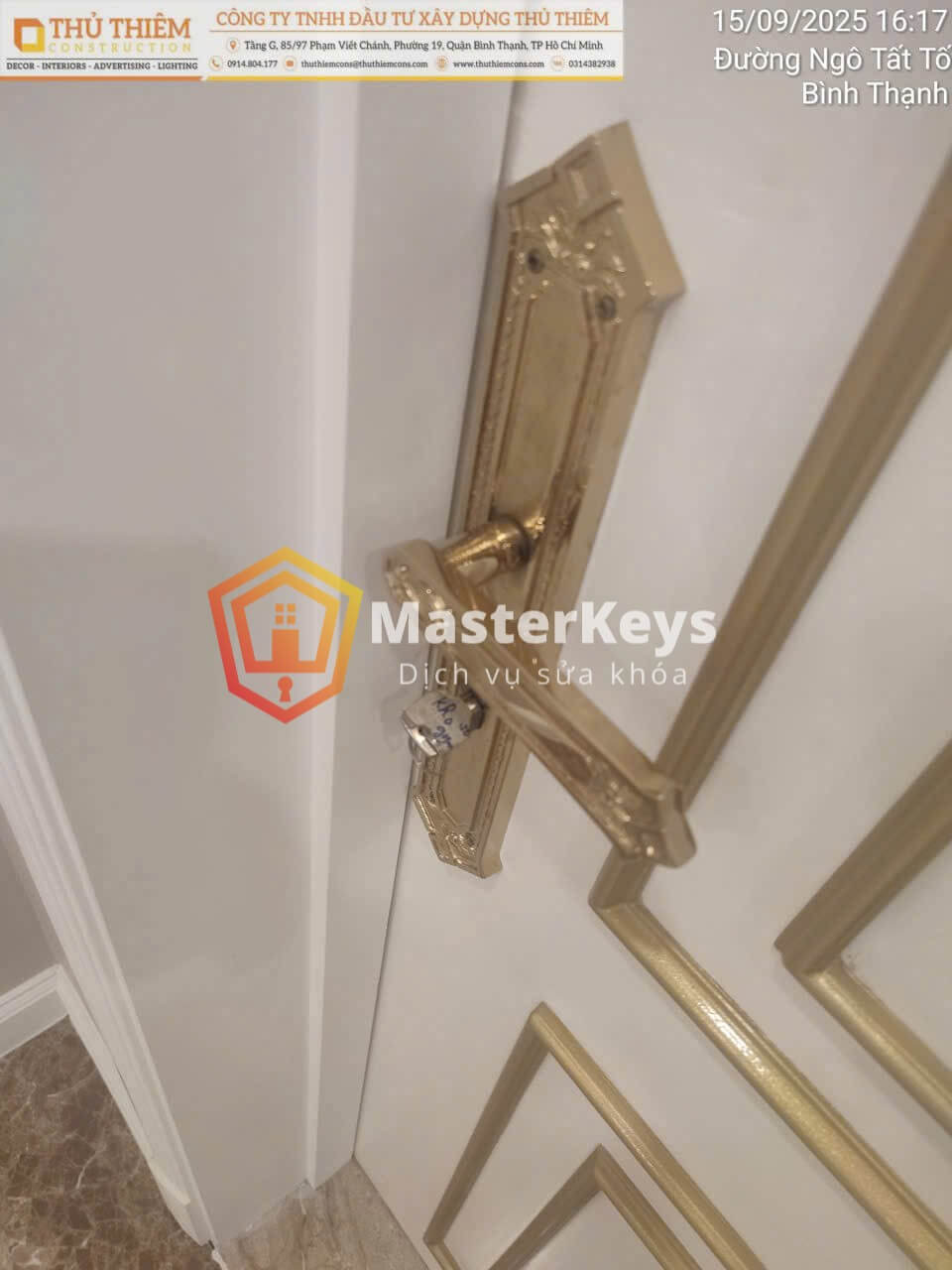 Thi công Sửa khóa Biệt thự Villa Saigon Pearl