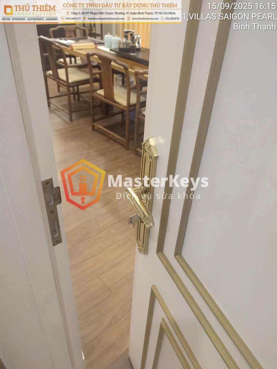 Thi công Sửa khóa Biệt thự Villa Saigon Pearl