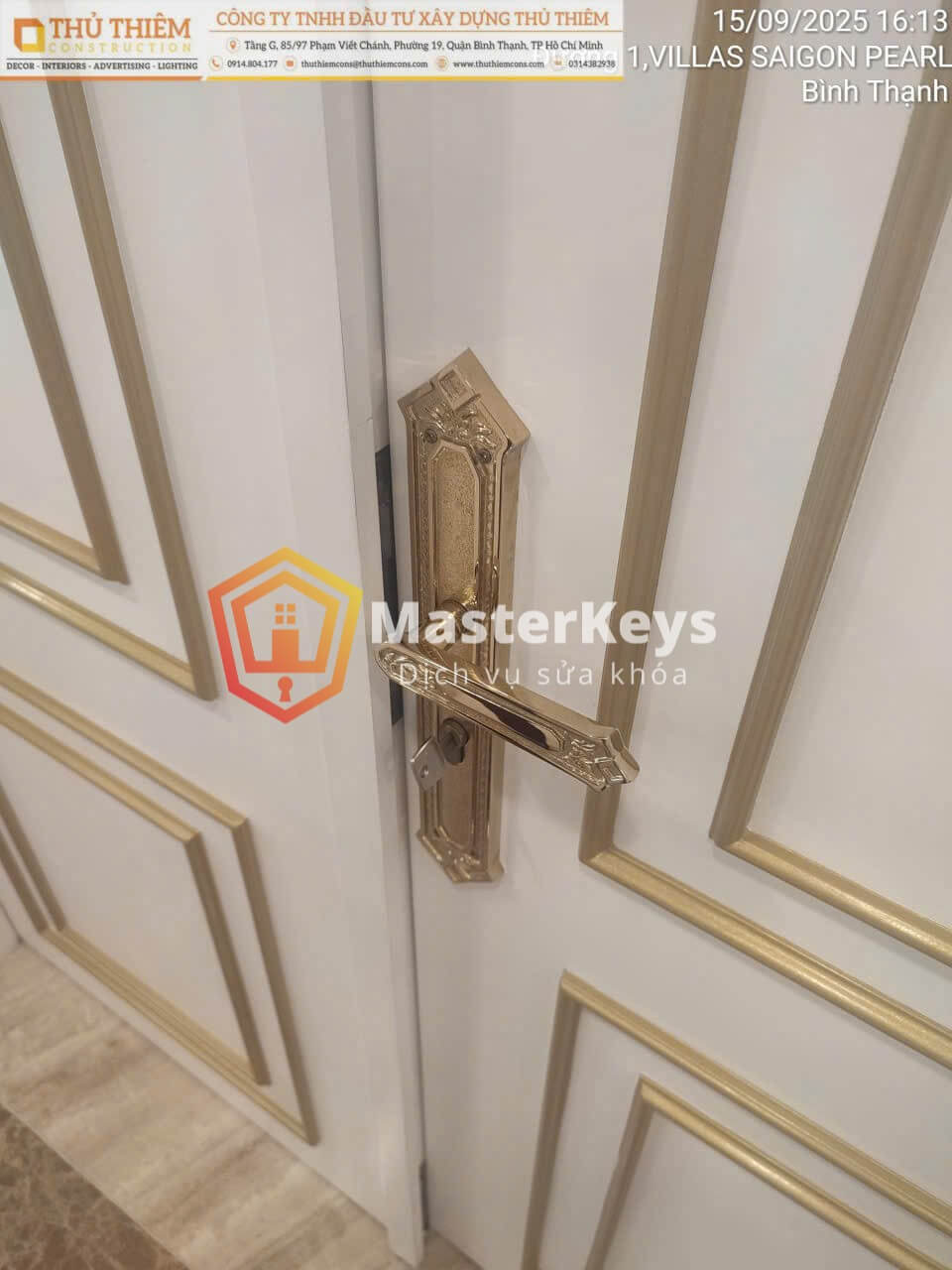 Thi công Sửa khóa Biệt thự Villa Saigon Pearl