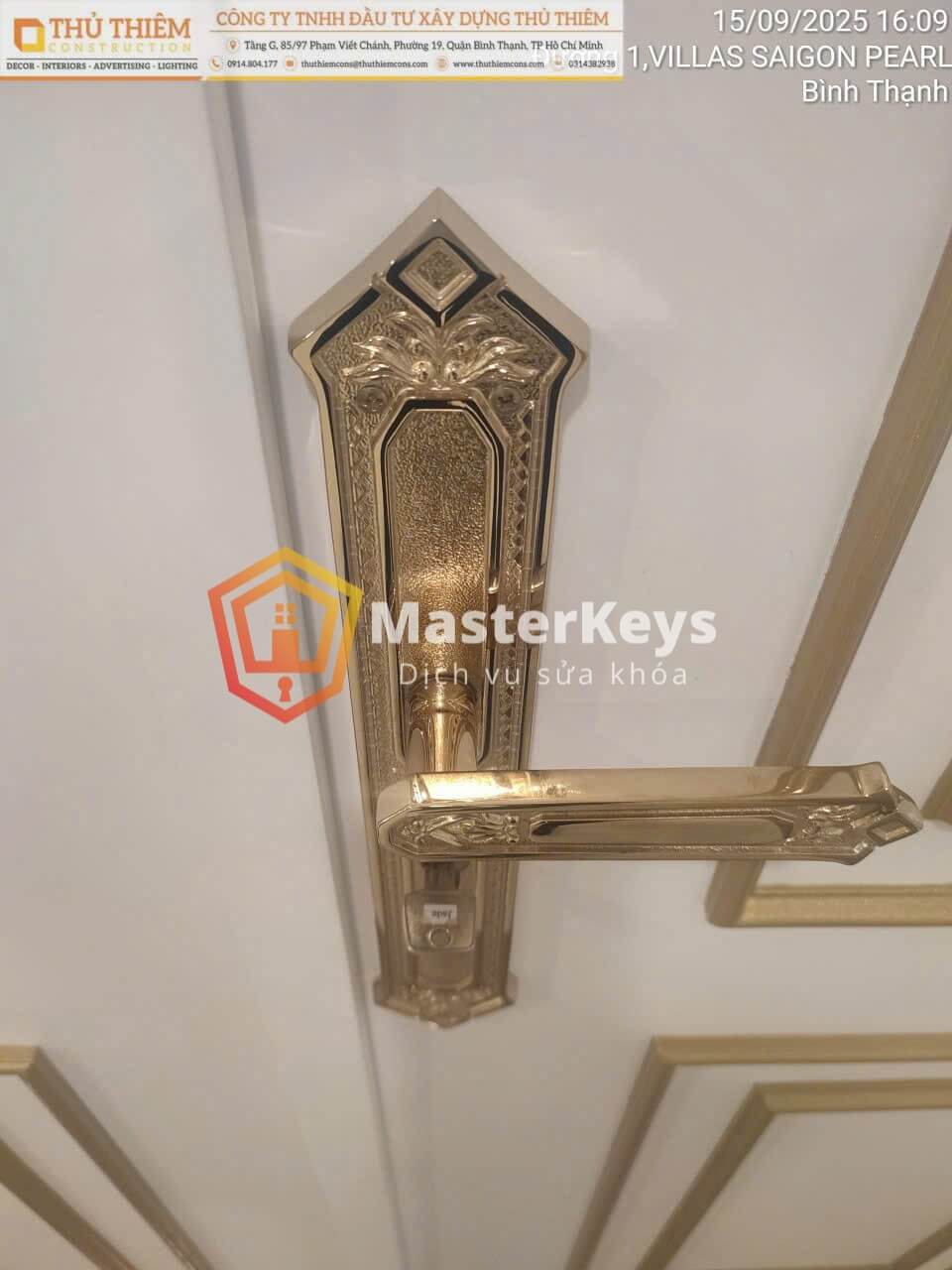 Thi công Sửa khóa Biệt thự Villa Saigon Pearl