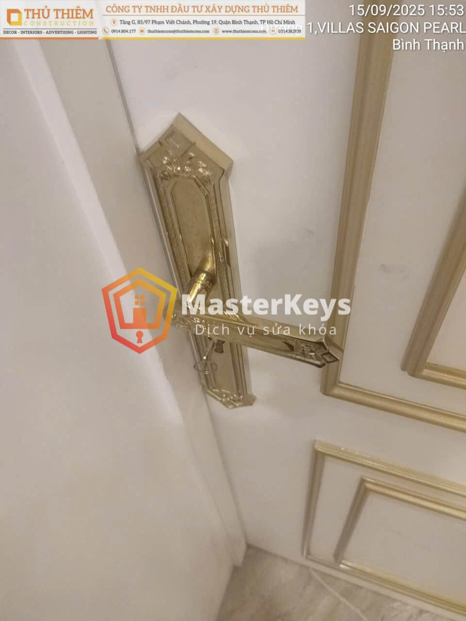 Thi công Sửa khóa Biệt thự Villa Saigon Pearl