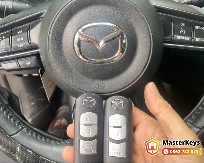 Mazda CX-5 Dùng Smartkey — Cần Thiết Bị Gì Để Làm Lại?