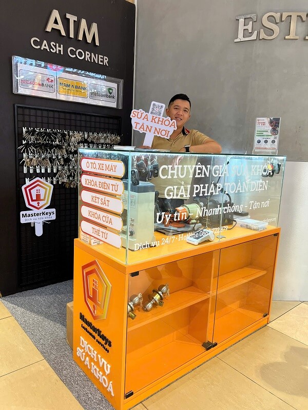 Masterkeys Chính Thức Khai Trương Booth Cắt Chìa Tại Aeon Mall Tân Phú