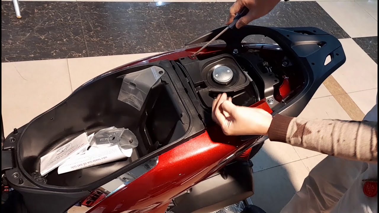 Cách Mở Cốp Xe SH 125i, 150i và 350i Nhanh Gọn 