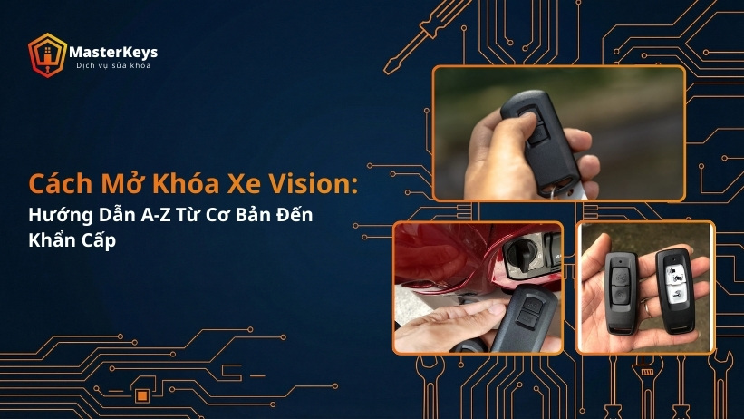 Cách Mở Khóa Xe Vision: Hướng Dẫn A-Z Từ Cơ Bản Đến Khẩn Cấp