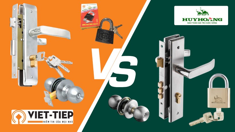 So Sánh Khóa Huy Hoàng Và Việt Tiệp: Đâu Là "Vua" Khóa Cửa Việt?