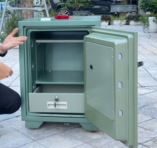 [Hướng Dẫn] Cách Mở Két Sắt Hòa Phát KS110 Khóa Cơ Và Điện Tử