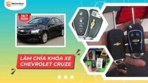 Làm Chìa Khóa Chevrolet Cruze Uy Tín | Smartkey, Remote, Chìa Cơ