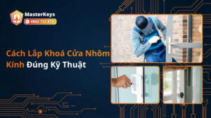 Cách Lắp Khoá Cửa Nhôm Kính Đúng Kỹ Thuật – Hướng Dẫn A–Z