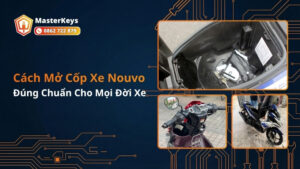 Cách Mở Cốp Xe Nouvo Đơn Giản Cho Mọi Đời Xe