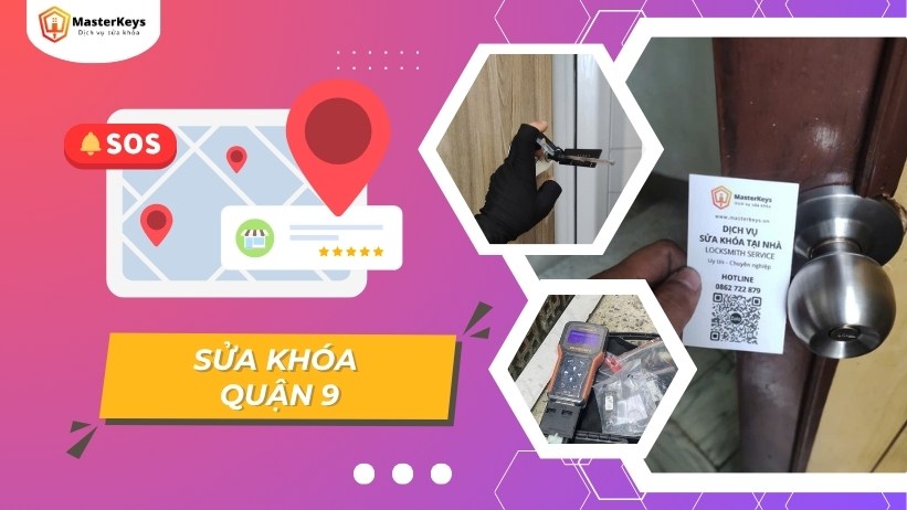 Thợ Sửa Khóa Quận 9 24/7 | Làm Chìa, Két Sắt, Xe Máy, Ô Tô, Chung Cư