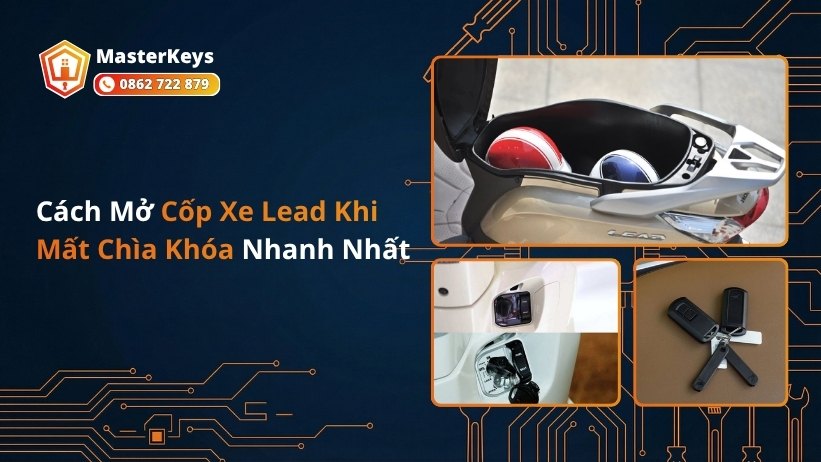 Cách Mở Cốp Xe Lead Khi Mất Chìa Khóa Nhanh Nhất | MasterKeys
