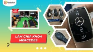 Làm Chìa Khóa Xe Mercedes C300, GLC, Maybach