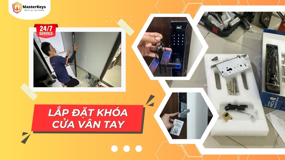 Dịch Vụ Lắp Đặt Khóa Cửa Vân Tay Tận Nơi | BH 2 Năm