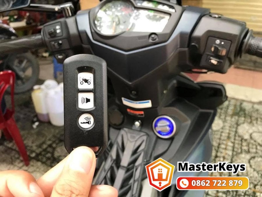 thay ổ khóa xe máy exciter — tại nhà