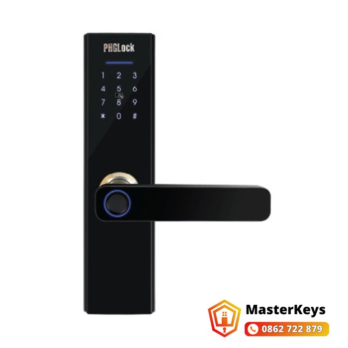 Khóa cửa Phglock lắp đặt thực tế