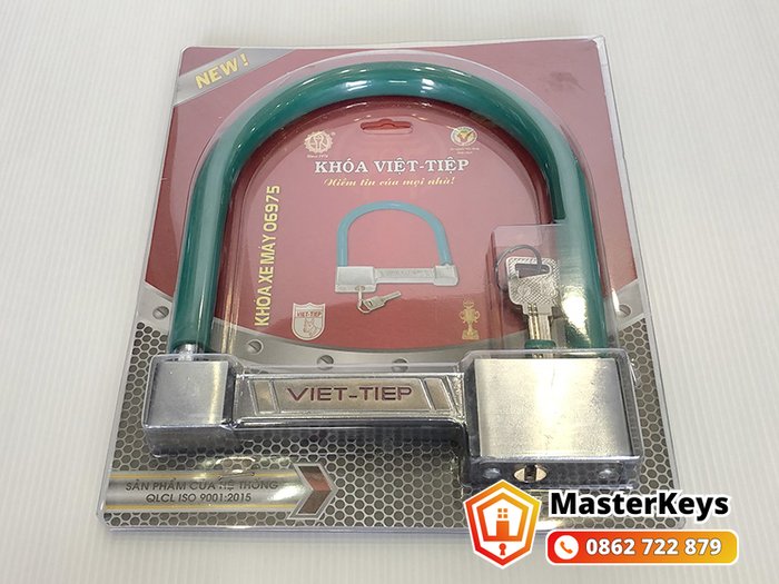 Khóa chữ U Việt Tiệp 06975 nguyên vỉ chính hãng