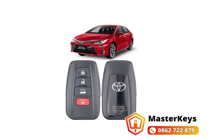 làm chìa khóa xe altis - bảng báo giá dịch vụ