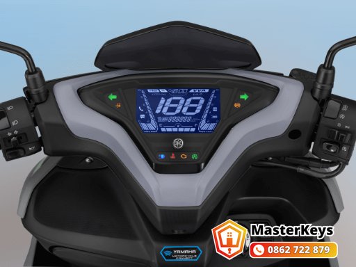 bảng giá smartkey NVX - cụm đồng hồ và núm xoay khóa thông minh